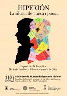 Exposición «Hiperión: La silueta de nuestra poesía» en la Biblioteca María Moliner