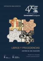 Exposición “Libros y Procedencias: historia de una colección”, en el Paraninfo de la Universidad de Zaragoza