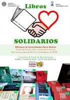 Campaña de Libros solidarios: Para el Fondo de becas escolares para el barrio Tomás Borge de León (Nicaragua), en la Biblioteca María Moliner.