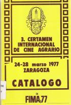 "3 Certamen Internacional de Cine Agrario : 24-28 marzo 1977, Zaragoza, España : Catálogo = Catalogue". Libro de la Semana en la biblioteca de la EPS.