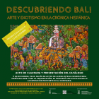 Acto de clausura y presentación catálogo de la exposición:  "Descubriendo Bali. Arte y exotismo en la crónica hispánica” 