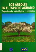"Los árboles en el espacio agrario: importancia hidrológica y ecológica"