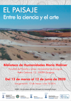 Se mantiene (virtualmente) la exposición "El Paisaje: Entre la ciencia y el arte" en la Biblioteca María Moliner.