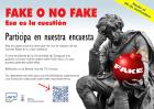 Fake o no fake, esa es la cuestión. Encuesta sobre el impacto de las noticias falsas en tu vida cotidiana