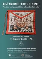 Presentación del legado de José Antonio Ferrer Benimeli a la Biblioteca de Humanidades María Moliner 