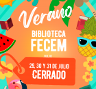 29, 30 y 31 de julio, cierre de la Biblioteca FECEM (Campus Paraíso) 