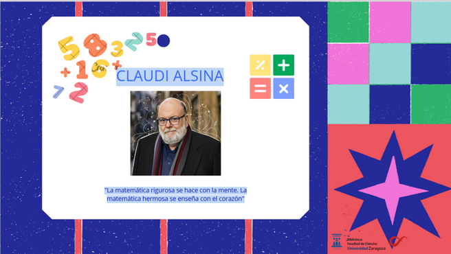 Cartel con fotografía de Claudi Alsina