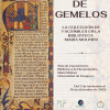 Cartel Exposición Galería de Gemelos:  la colección de facsímiles en la Biblioteca María Moliner