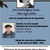 Exposición José Luis Rodríguez García: Elogio de la palabra. Exposición en la María Moliner