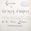 Digitalizado el manuscrito de Bruno Solano "Lecciones de química orgánica"