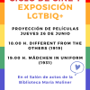 Semana LGTBIQ+ en la Biblioteca María Moliner: Ciclo de cine y exposición