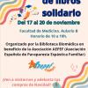 Mercadillo solidario de libros de la Biblioteca Biomédica a favor de la AEPEF.