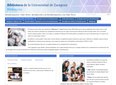 Nueva Libguide sobre Desinformación y Fake News Guía sobre desinformación y Fake News