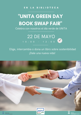 UNITA organiza un intercambio de libros en varias bibliotecas de la Universidad de Zaragoza UNITA organiza un intercambio de libros en varias bibliotecas de la Universidad de Zaragoza