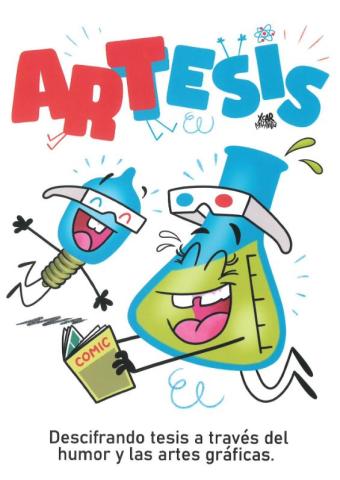Artesis: descifrando tesis a través del humos y las artes gráficas: Libro del mes de la Biblioteca de la Facultad de Ciencias