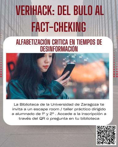 VERYHACK: Del bulo al fact-checking. Inscripción para el Escape room/Taller dinámico del próximo 28 de noviembre 