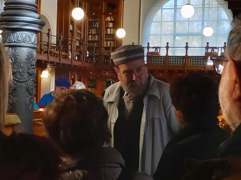 La Sala Jorge Coci de la Biblioteca, escenario teatral