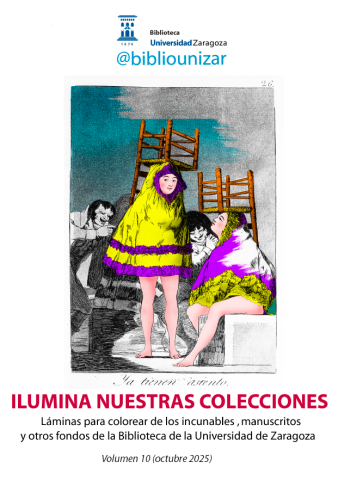 #ColorOurCollections – La Biblioteca de la Universidad de Zaragoza lanza un nuevo volumen de láminas para colorear