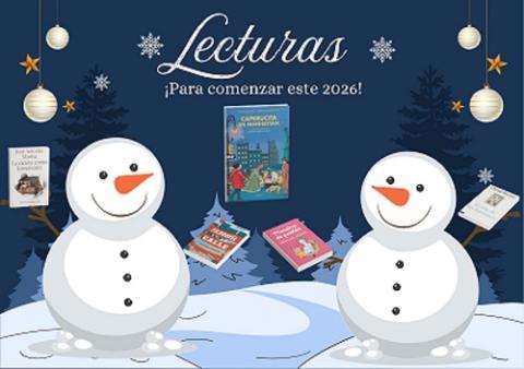 Lecturas para comenzar el nuevo año 2026. Biblioteca de la Facultad de Educación