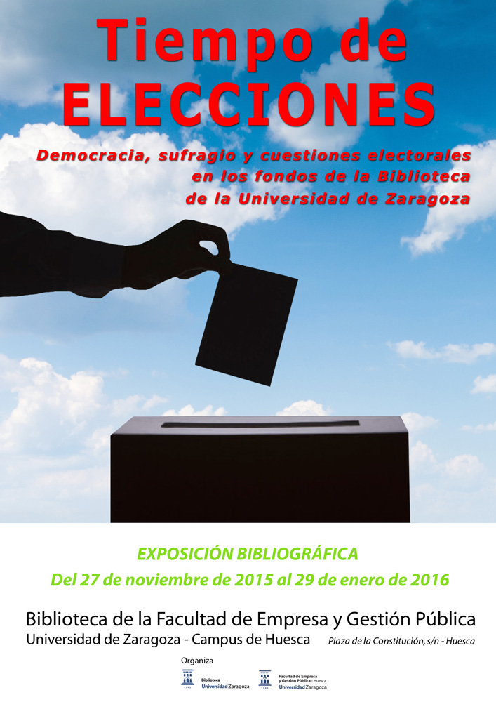 Exposición bibliográfica Tiempo de elecciones